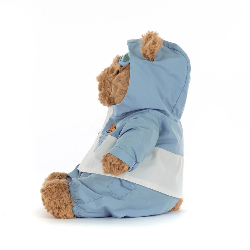 Knuffelbeer Bartholomew Bear Snow Suit - 26 cm - Knuffelberen Jellycat - In den Olifant