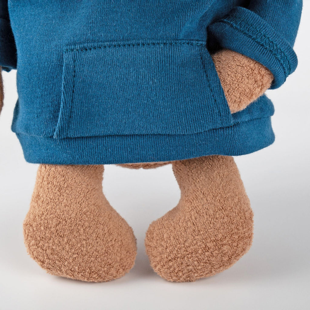 Knuffelbeer Cuddly Friend Mister O'Lui Blue Hoodie - 34 cm - Knuffelberen Sigikid - In den Olifant