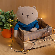 Knuffelbeer Cuddly Friend Mister O'Lui Blue Hoodie - 34 cm - Knuffelberen Sigikid - In den Olifant