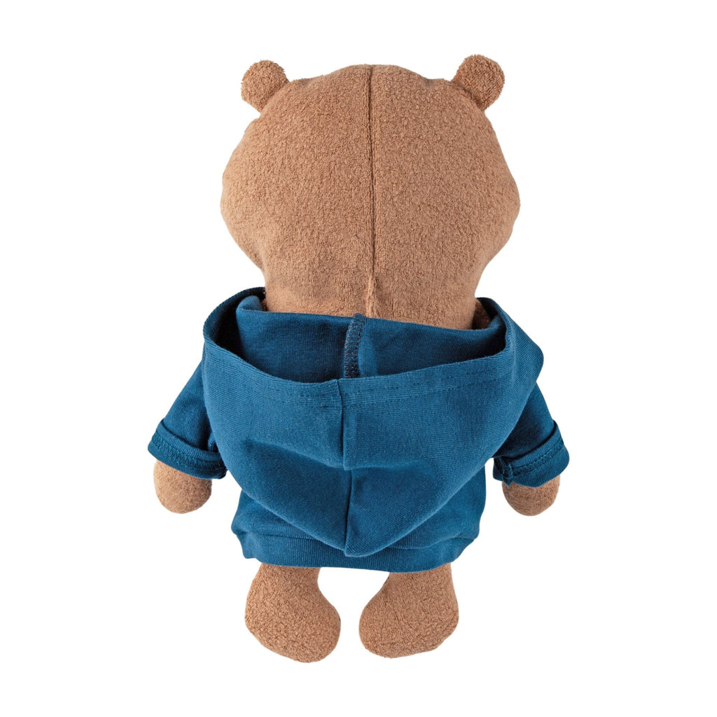 Knuffelbeer Cuddly Friend Mister O'Lui Blue Hoodie - 34 cm - Knuffelberen Sigikid - In den Olifant
