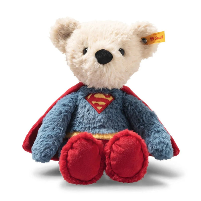 Knuffelbeer Superman Teddy bear - 29 cm - Knuffelberen Steiff - In den Olifant