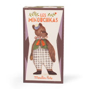 Knuffelbeertje Baba de grote beer - Les Minouchkas - Knuffelberen Moulin Roty - In den Olifant