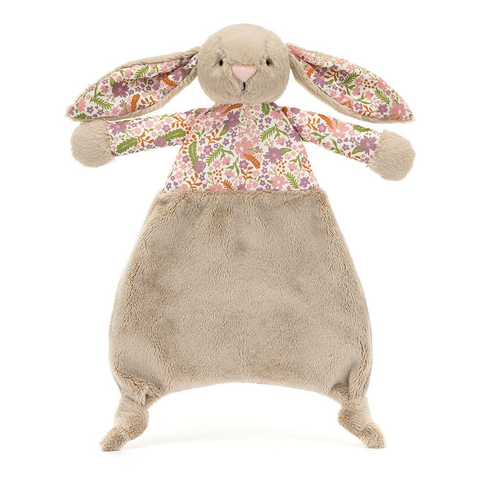Knuffeldoekje Blossom Beige Bunny Petal Comforter - Knuffeldoekjes Jellycat - In den Olifant