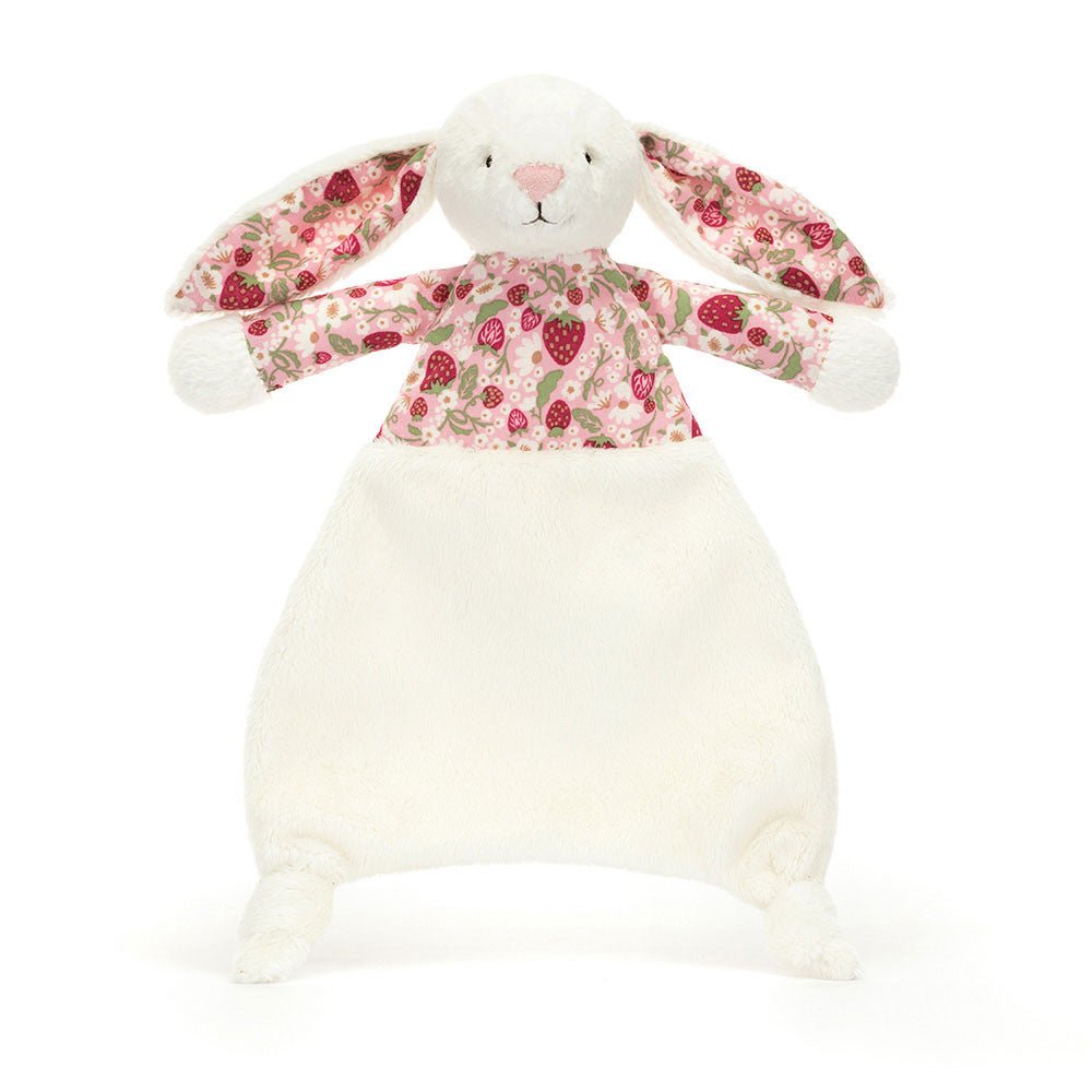 Knuffeldoekje Blossom Cream Bunny Berry Comforter - Knuffeldoekjes Jellycat - In den Olifant
