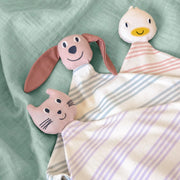 Knuffeldoekje Cat - 23 × 23 cm - Knuffeldoekjes Lässig - In den Olifant