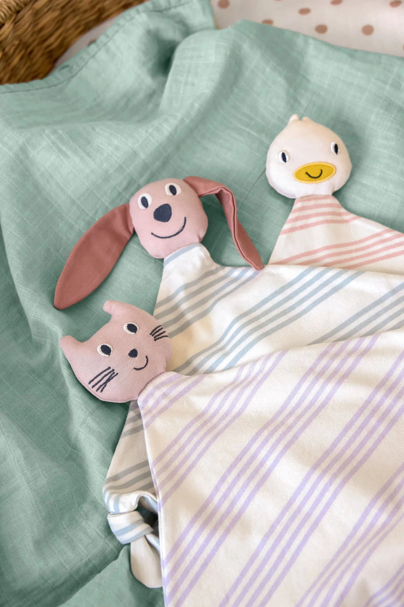 Knuffeldoekje Cat - 23 × 23 cm - Knuffeldoekjes Lässig - In den Olifant