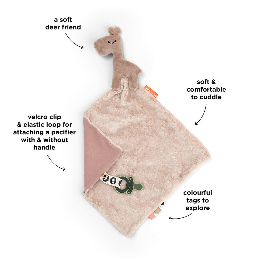 Knuffeldoekje Comfort blanket Raffi Powder - Knuffeldoekjes Done by Deer - In den Olifant