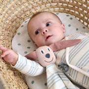 Knuffeldoekje Dog - 23 × 23 cm - Knuffeldoekjes Lässig - In den Olifant