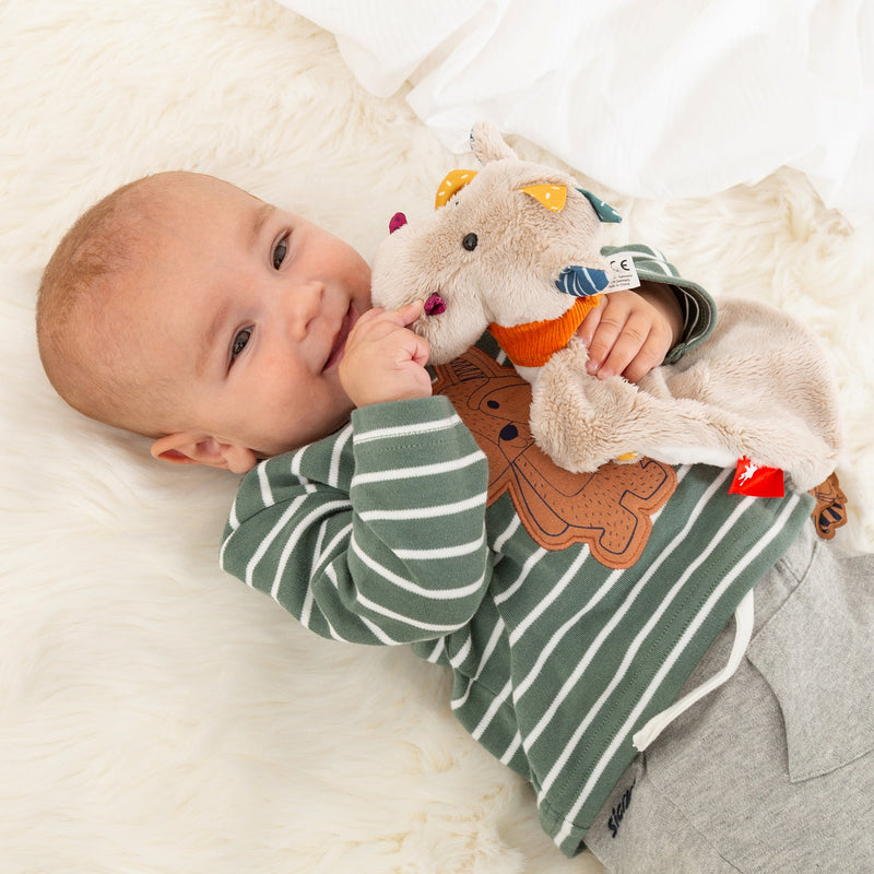 Knuffeldoekje Draak - 25 cm - Knuffeldoekjes Sigikid - In den Olifant