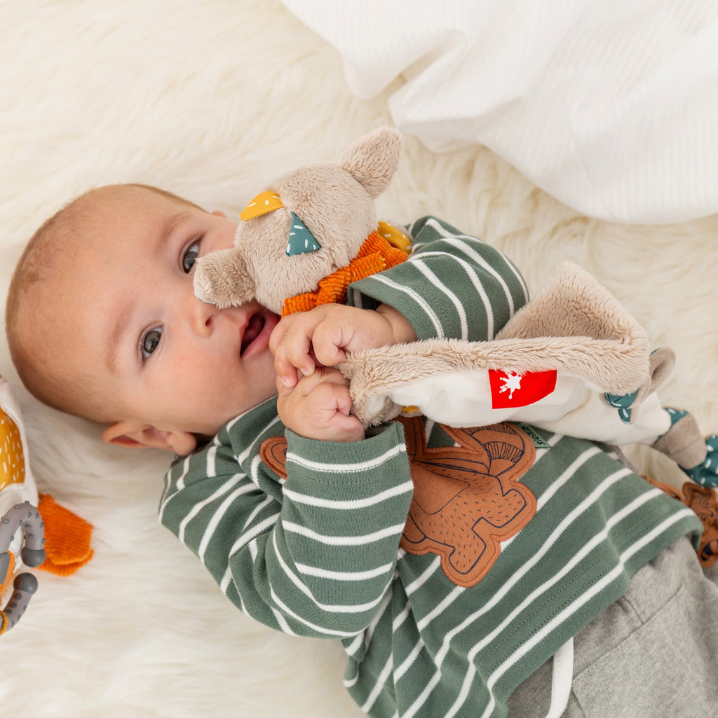 Knuffeldoekje Draak - 25 cm - Knuffeldoekjes Sigikid - In den Olifant