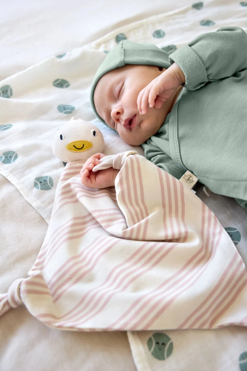 Knuffeldoekje Duck - 23 × 23 cm - Knuffeldoekjes Lässig - In den Olifant