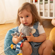 Knuffeldoekje Olifant Lolo Lombardo - 27 cm - Onaf Sigikid - In den Olifant