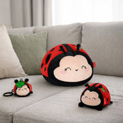 Knuffelkussen Super Soft! Pillow - Ladybug - Kussens Legami - In den Olifant