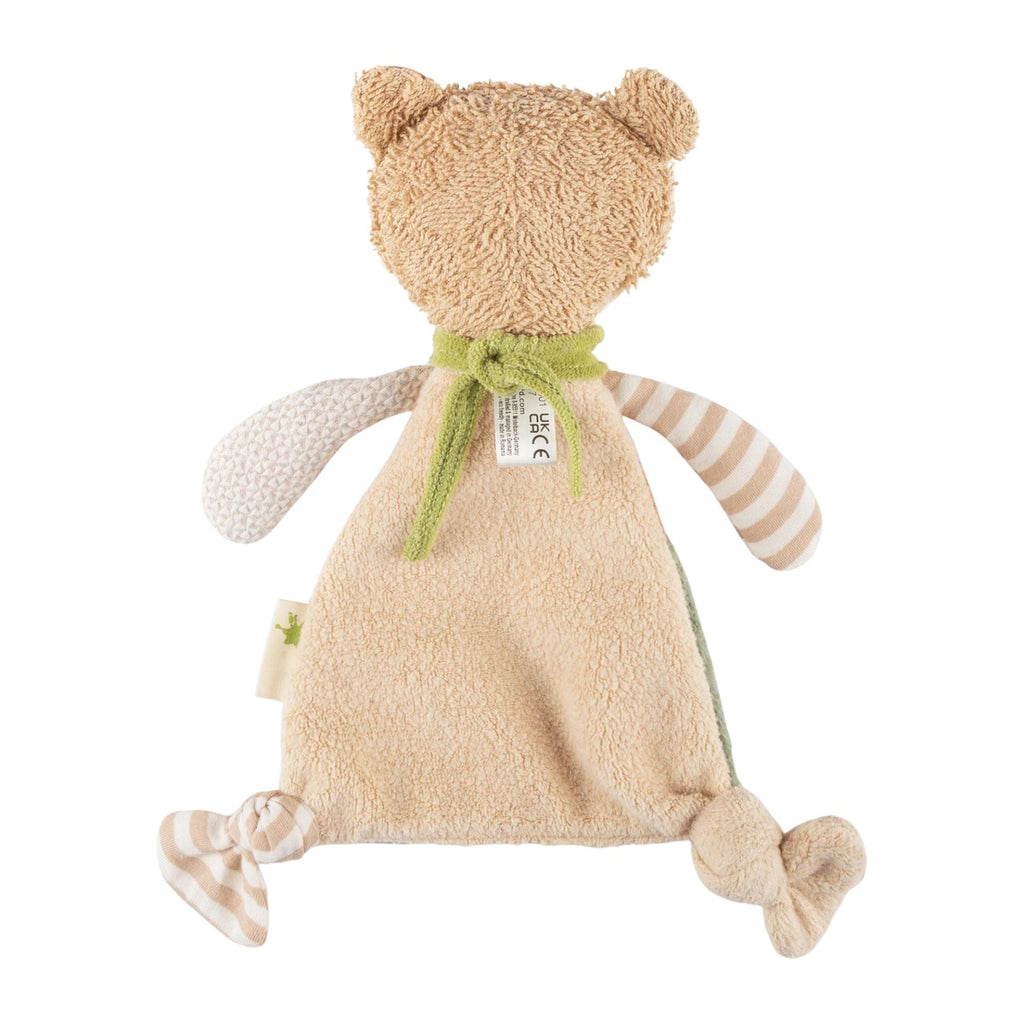 Knuffellapje Baby Blankie Teddy Organic - 24 cm - Knuffeldoekjes Sigikid - In den Olifant