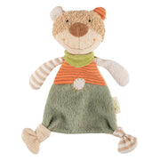 Knuffellapje Baby Blankie Teddy Organic - 24 cm - Knuffeldoekjes Sigikid - In den Olifant