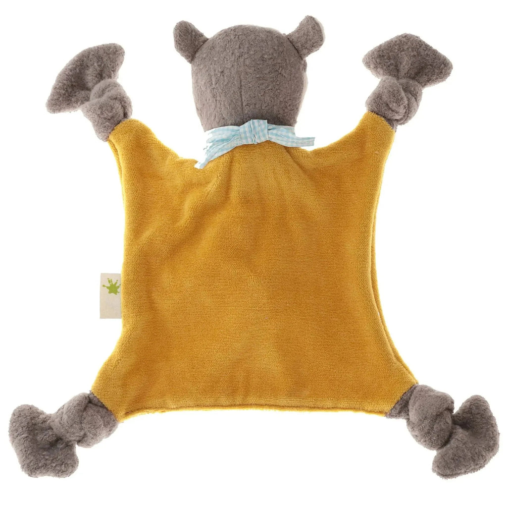 Knuffellapje Das Organic Badger Blankie - 25 cm - Knuffeldoekjes Sigikid - In den Olifant