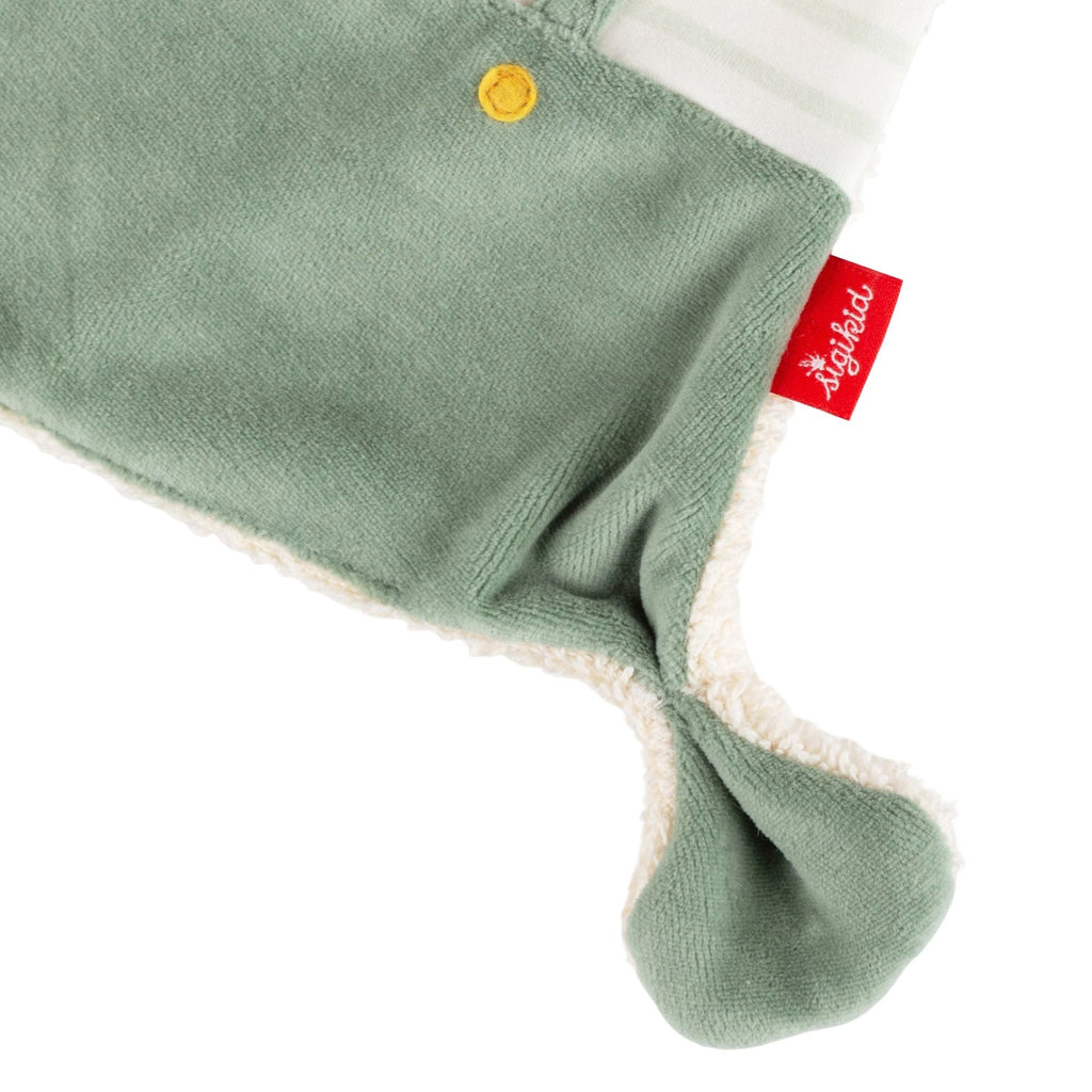 Knuffellapje Konijn Comforter Rabbit Green - 24 cm - Knuffeldoekjes Sigikid - In den Olifant