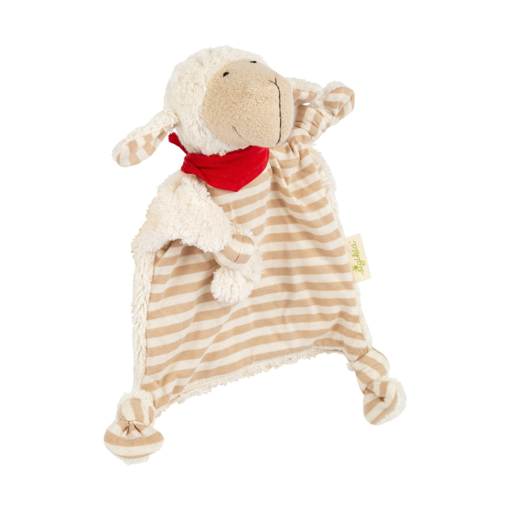 Knuffellapje Schaap Baby Comforter Sheep Organic - 23 cm - Knuffeldoekjes Sigikid - In den Olifant