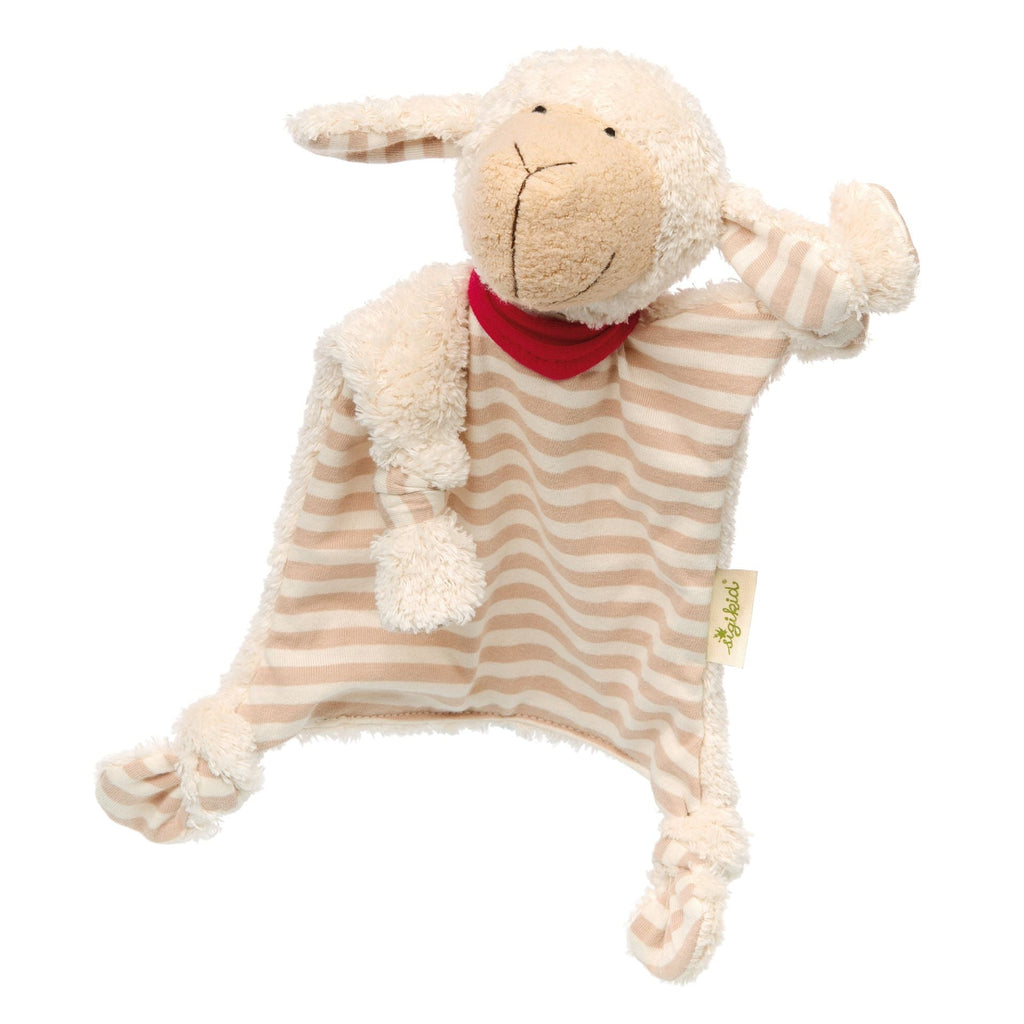 Knuffellapje Schaap Baby Comforter Sheep Organic - 23 cm - Knuffeldoekjes Sigikid - In den Olifant