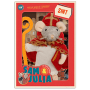 Knuffelmuisje Sint - 12 cm - Speelfiguren Sam & Julia - In den Olifant