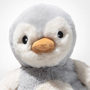 Knuffelrammelaar Lio Penguin Rattle Grey/White - 14 cm - Rammelaars Steiff - In den Olifant