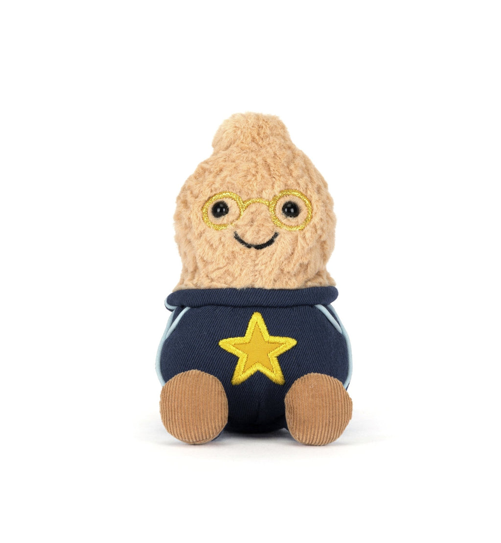 Knuffeltje Amuseables Peanut Star Student Outfit - 15 cm - Fantasieknuffels Jellycat - In den Olifant
