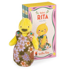 Knuffeltje Baby Rita de eend - Les Minouchkas - Boerderijdieren Moulin Roty - In den Olifant