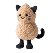 Knuffeltje Jellycat Amuseables Peanut Cat Outfit - 15 cm - Groenten, fruit en ander lekkers Jellycat - In den Olifant