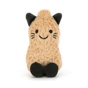 Knuffeltje Jellycat Amuseables Peanut Cat Outfit - 15 cm - Groenten, fruit en ander lekkers Jellycat - In den Olifant
