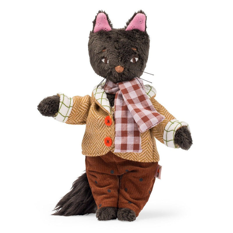 Knuffeltje Léon de poes - Les Minouchkas - Huisdieren Moulin Roty - In den Olifant