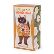 Knuffeltje Léon de poes - Les Minouchkas - Huisdieren Moulin Roty - In den Olifant