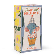 Knuffeltje Pablo de olifant Les Minouchkas - Wilde dieren Moulin Roty - In den Olifant