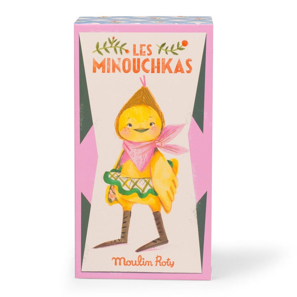 Knuffeltje Rita de eend - Les Minouchkas - Boerderijdieren Moulin Roty - In den Olifant