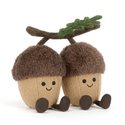 Knuffeltjes Eikel Amuseables Ort & Tum Acorns - 18 cm - Fantasieknuffels Jellycat - In den Olifant