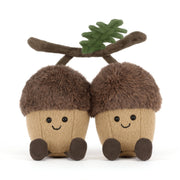 Knuffeltjes Eikel Amuseables Ort & Tum Acorns - 18 cm - Fantasieknuffels Jellycat - In den Olifant