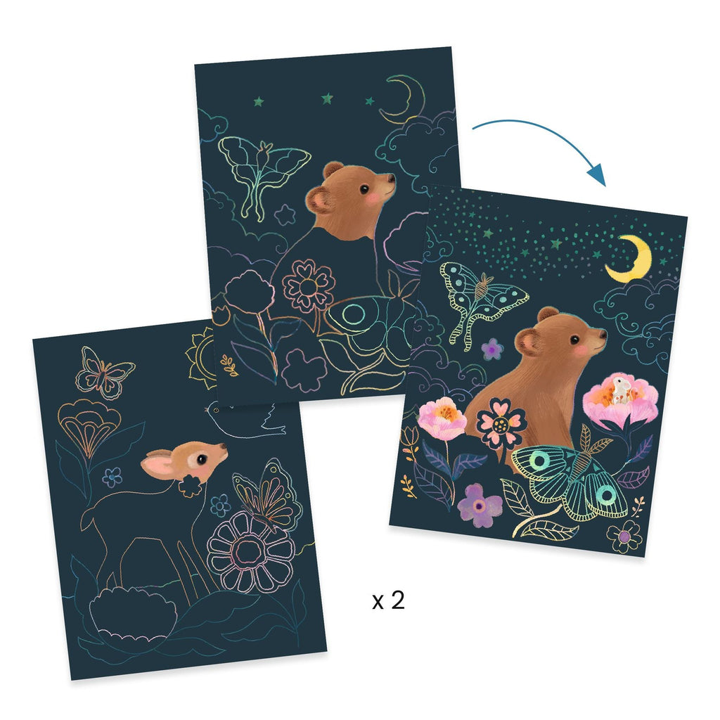 Knutseldoos Fluffy box - Knutselsets Djeco - In den Olifant