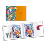 Knutselen met glitter - Licht Van De Zeemeerminnen - Knutselsets Djeco - In den Olifant