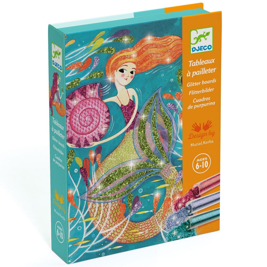 Knutselen met glitter - Licht Van De Zeemeerminnen - Knutselsets Djeco - In den Olifant