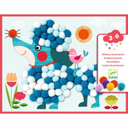 Knutselenset Collages - Hondjes Om Te Aaien - Knutselsets Djeco - In den Olifant