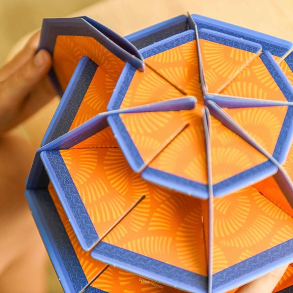 Knutselset 3D puzzel - Earth At Night - Speciale puzzels Poppik - In den Olifant