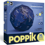 Knutselset 3D puzzel - Earth At Night - Speciale puzzels Poppik - In den Olifant