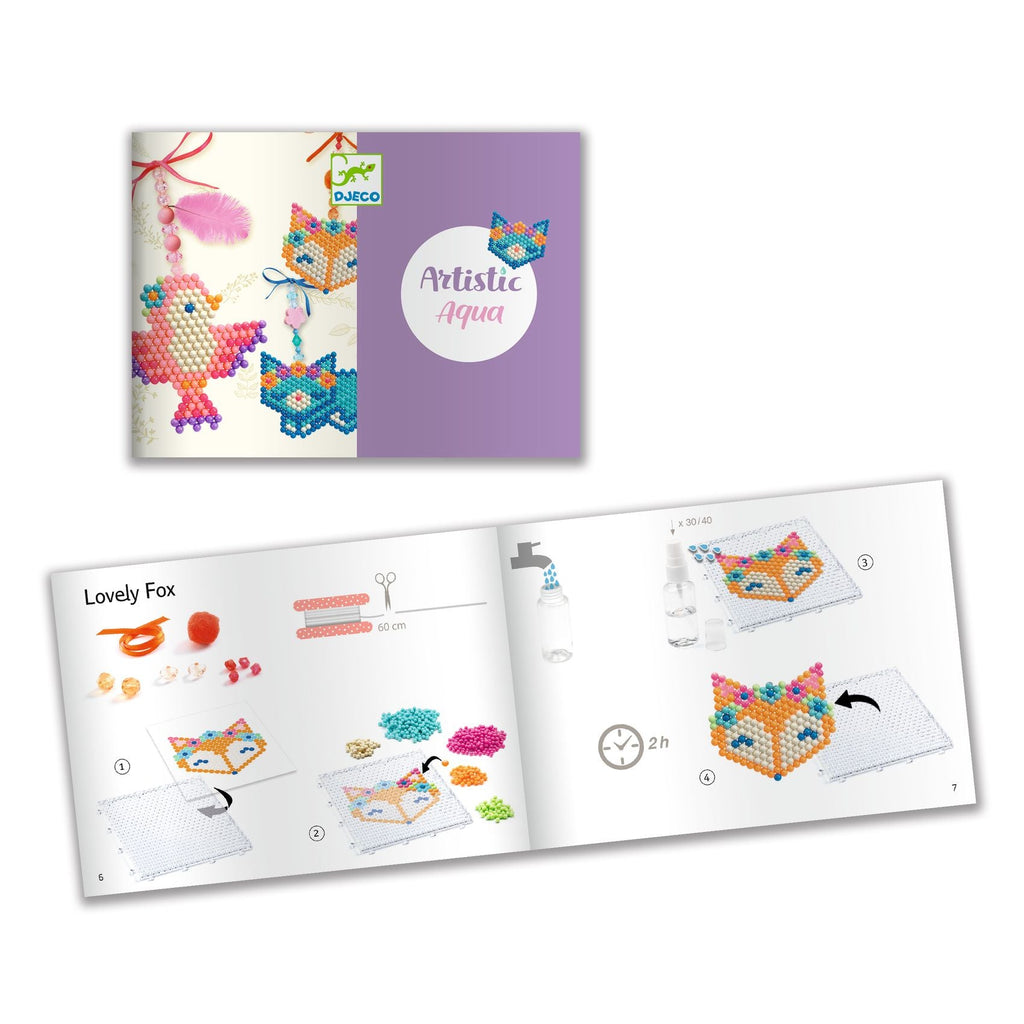 Knutselset Artistic Aqua - Country Charm - Knutselsets Djeco - In den Olifant