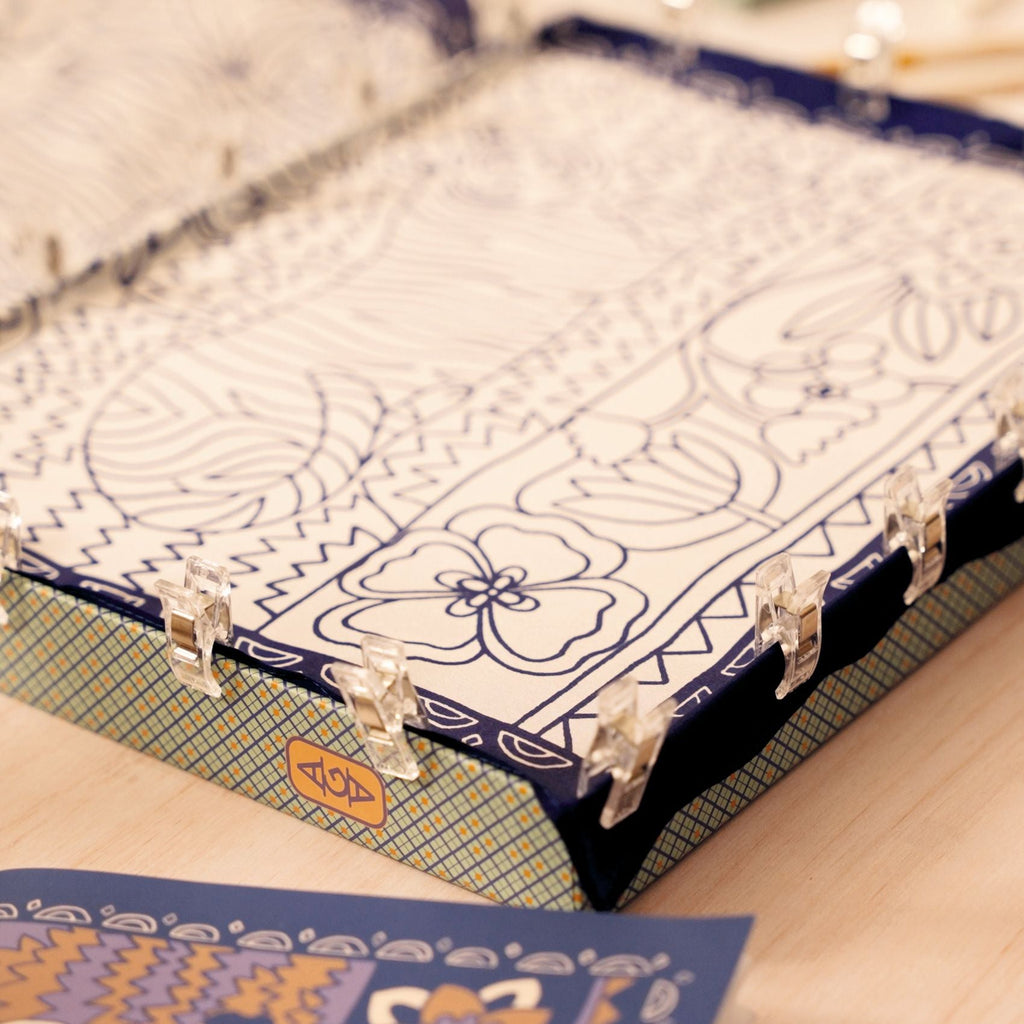 Knutselset Atelier 10 - Schilderen op zijde - Schilderen Djeco - In den Olifant