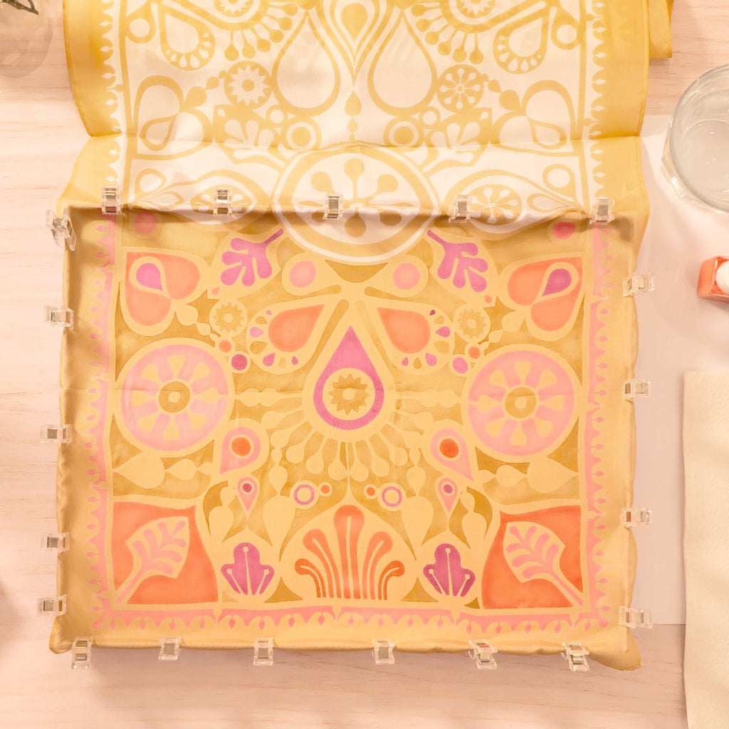 Knutselset Atelier 11 - Schilderen op zijde - Schilderen Djeco - In den Olifant