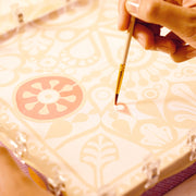 Knutselset Atelier 11 - Schilderen op zijde - Schilderen Djeco - In den Olifant