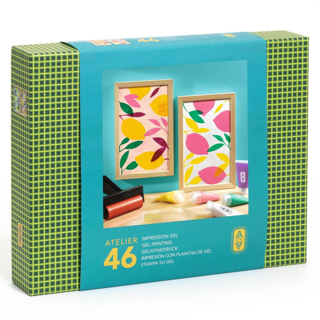 Knutselset Atelier 46 - Gelprint - Knutselsets Djeco - In den Olifant