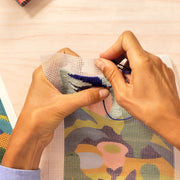 Knutselset Atelier 6 - Canvas Borduren - Knutselsets Djeco - In den Olifant