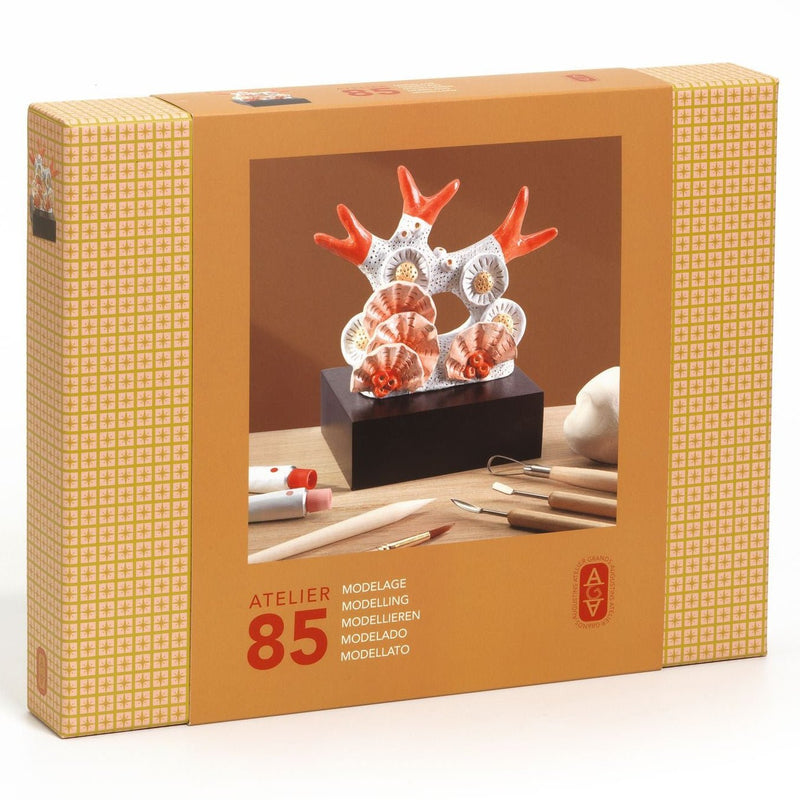 Knutselset Atelier 85 - Boetseren - Boetseren Djeco - In den Olifant