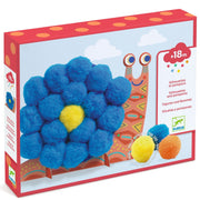 Knutselset Collages - Fluffy Diertjes - Knutselsets Djeco - In den Olifant