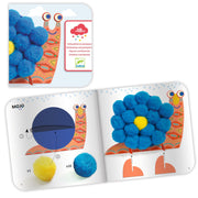 Knutselset Collages - Fluffy Diertjes - Knutselsets Djeco - In den Olifant